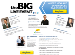 The Big Live Event Speaker List